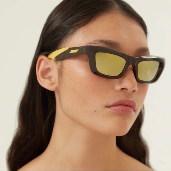 NEW BOTTEGA VENETA SUNGLASSES BV1182S 002 NEW COLLECTION EYEWEAR - Picture 5 of 14